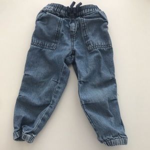 EUC Tea Collection Denim Joggers